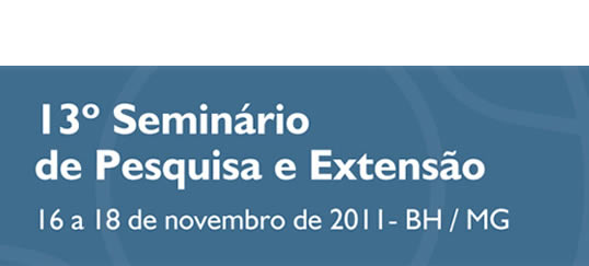 13º Seminário de Pesquisa e Extensão